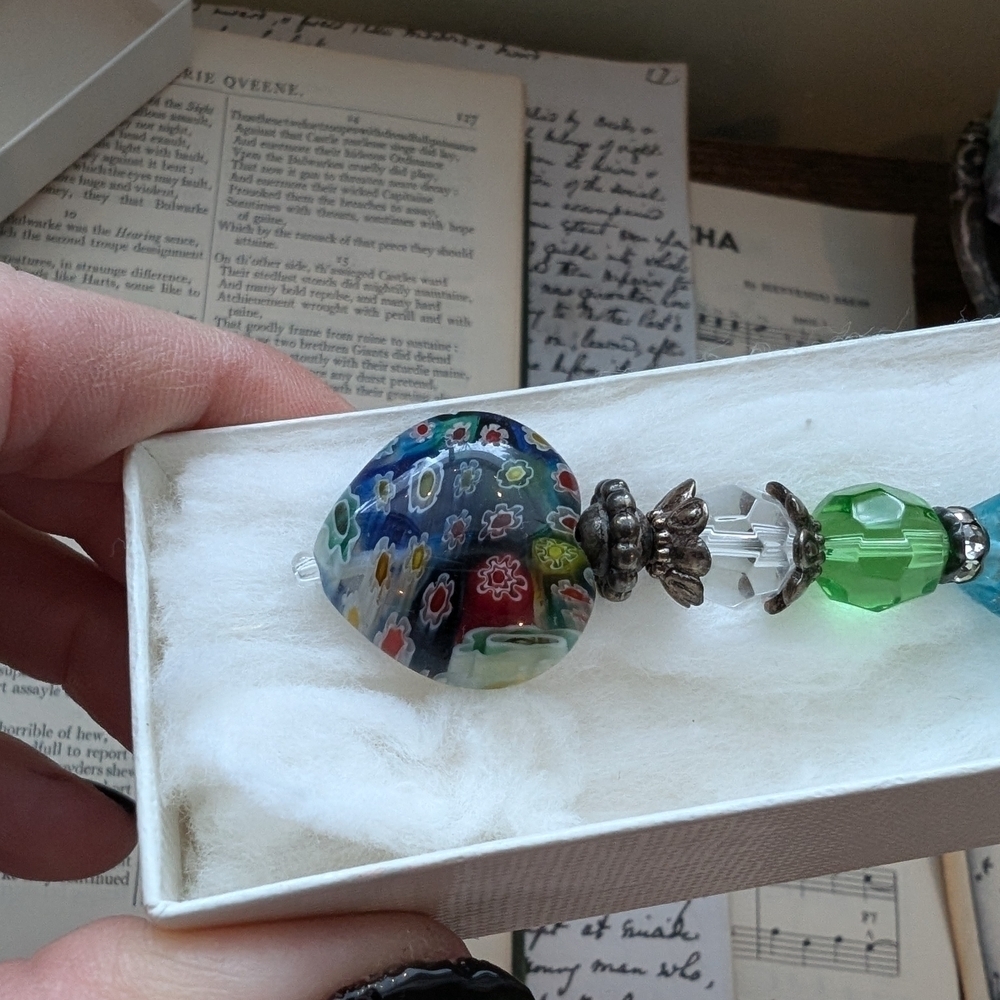 Colorful Beaded Keychain - Picture 4 of 11